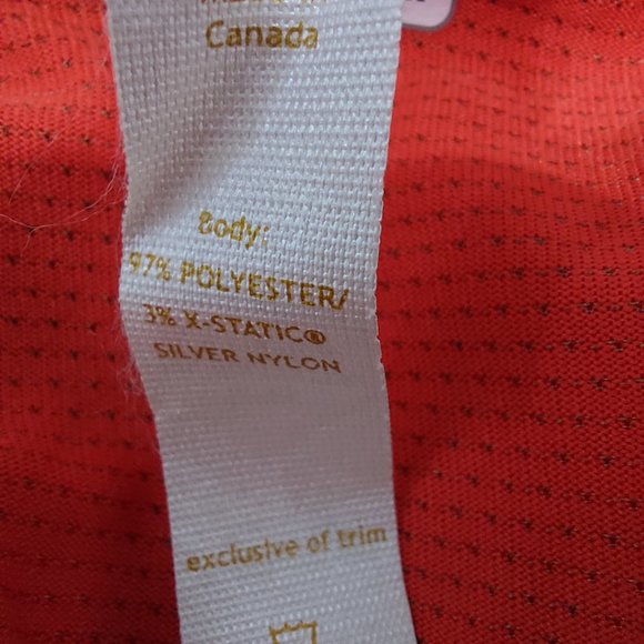 Lululemon Orange Silverescent Training Short Tee, Men's 2XL - Picture 7 of 9